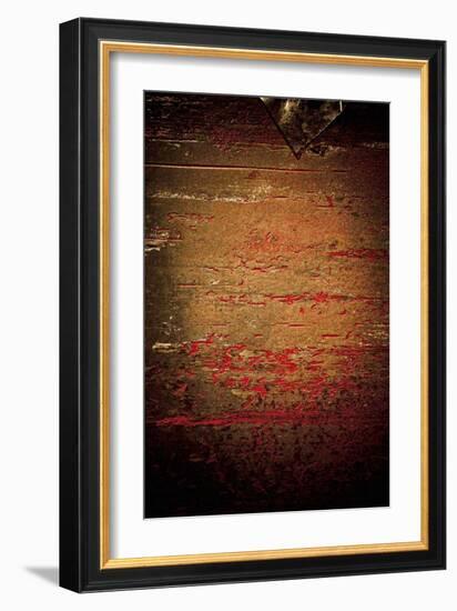 Rust in Red and Green II-Jean-François Dupuis-Framed Art Print