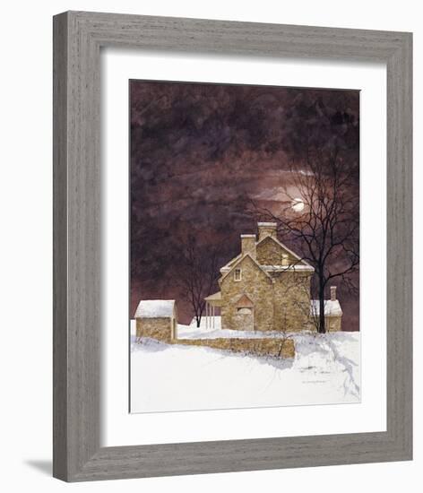 Rust Moon-B^ Hendershot-Framed Giclee Print