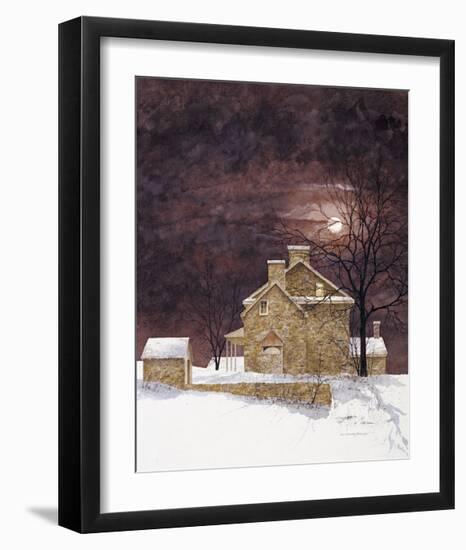 Rust Moon-B^ Hendershot-Framed Giclee Print