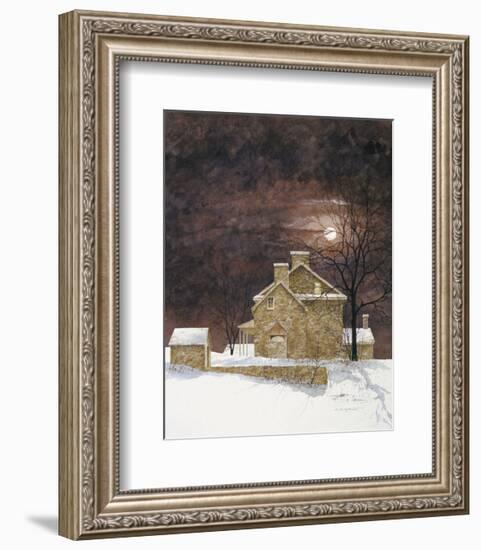 Rust Moon-Bradley Hendershot-Framed Art Print