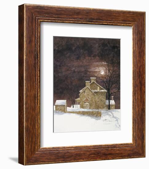 Rust Moon-Bradley Hendershot-Framed Art Print