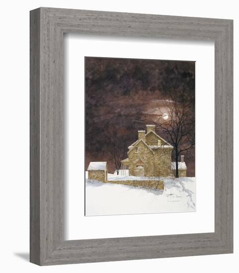 Rust Moon-Bradley Hendershot-Framed Art Print