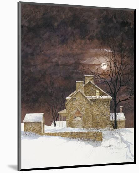 Rust Moon-Bradley Hendershot-Mounted Art Print
