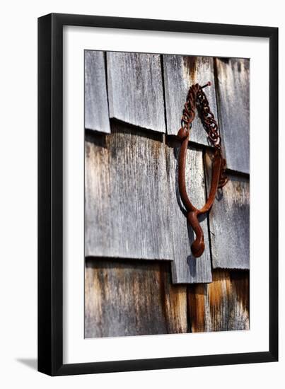 Rust V-Peter Morneau-Framed Art Print