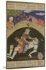 Rustam Slays the White Div of Mazandaran, Illustration from the "Shahnama"-null-Mounted Giclee Print