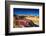 Rusted car and buildings, Bodie State Historic Park, California, USA-Russ Bishop-Framed Photographic Print