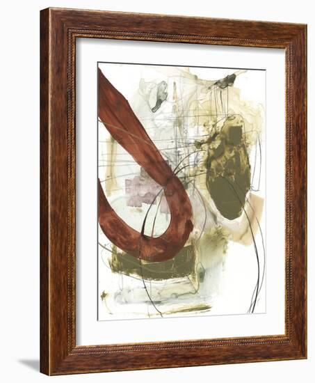 Rusted Loops I-Jennifer Goldberger-Framed Art Print