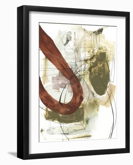 Rusted Loops I-Jennifer Goldberger-Framed Art Print