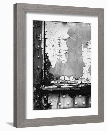 Rusted railroad car-Panoramic Images-Framed Photographic Print