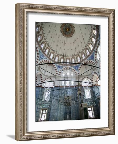 Rustem Pasha Mosque, Istanbul, Turkey, Europe-Godong-Framed Photographic Print