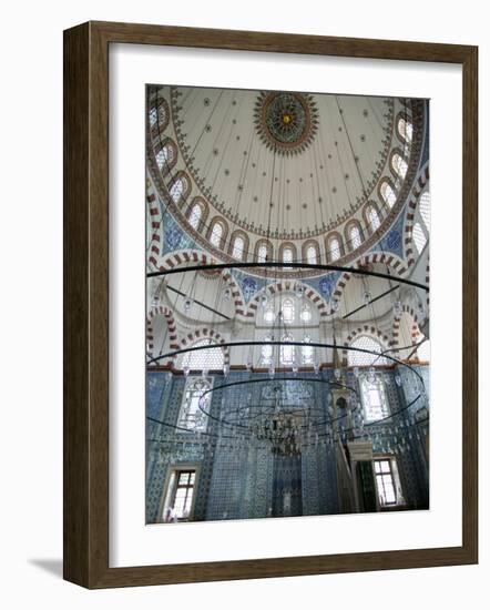 Rustem Pasha Mosque, Istanbul, Turkey, Europe-Godong-Framed Photographic Print