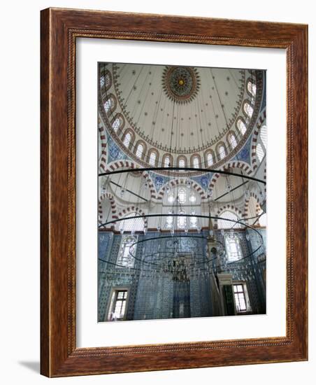 Rustem Pasha Mosque, Istanbul, Turkey, Europe-Godong-Framed Photographic Print