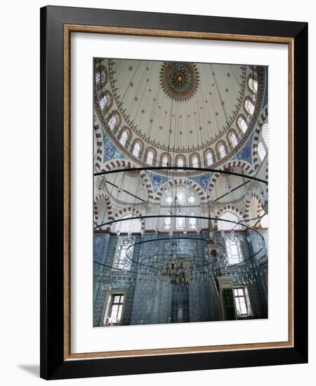 Rustem Pasha Mosque, Istanbul, Turkey, Europe-Godong-Framed Photographic Print