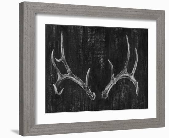 Rustic Antlers II-Ethan Harper-Framed Art Print