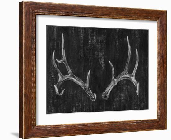 Rustic Antlers II-Ethan Harper-Framed Art Print