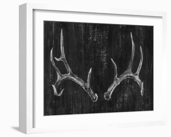 Rustic Antlers II-Ethan Harper-Framed Art Print