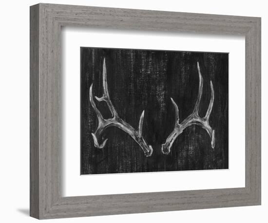 Rustic Antlers II-Ethan Harper-Framed Art Print