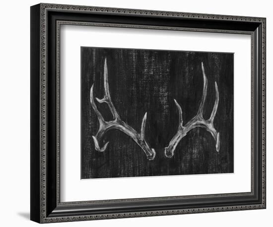 Rustic Antlers II-Ethan Harper-Framed Art Print