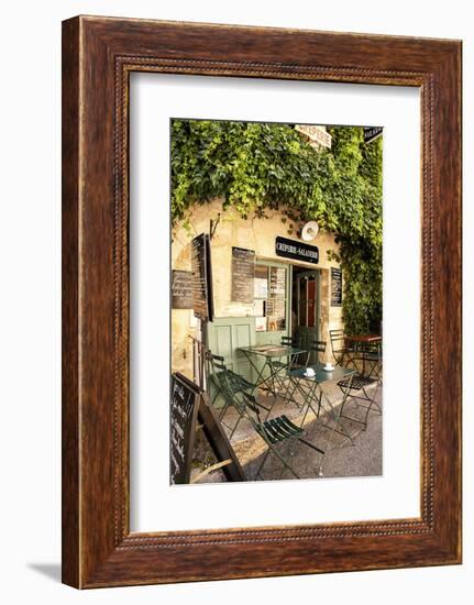 rustic bar in the Provence-Andrea Haase-Framed Photographic Print