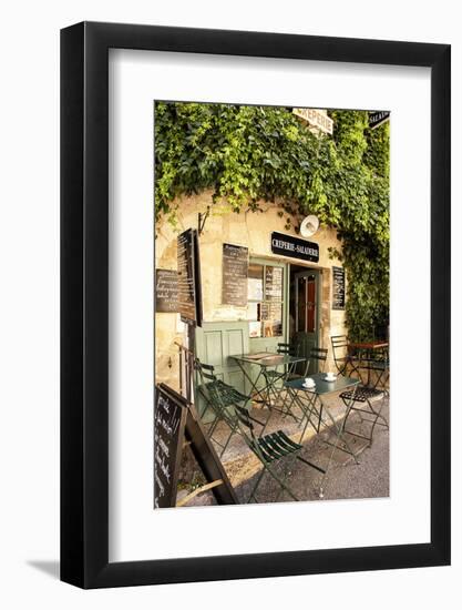 rustic bar in the Provence-Andrea Haase-Framed Photographic Print