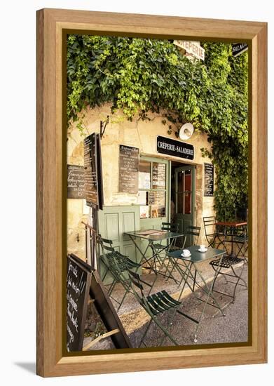 rustic bar in the Provence-Andrea Haase-Framed Premier Image Canvas