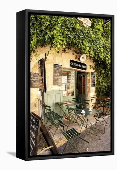 rustic bar in the Provence-Andrea Haase-Framed Premier Image Canvas