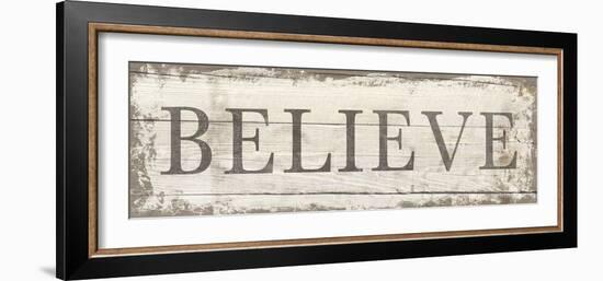 Rustic Believe-Rufus Coltrane-Framed Giclee Print