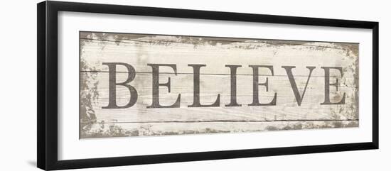 Rustic Believe-Rufus Coltrane-Framed Giclee Print