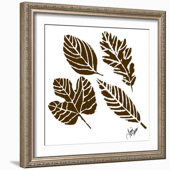 Rustic Birch Trail Accent I-Gina Ritter-Framed Art Print