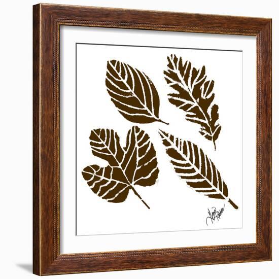 Rustic Birch Trail Accent I-Gina Ritter-Framed Art Print