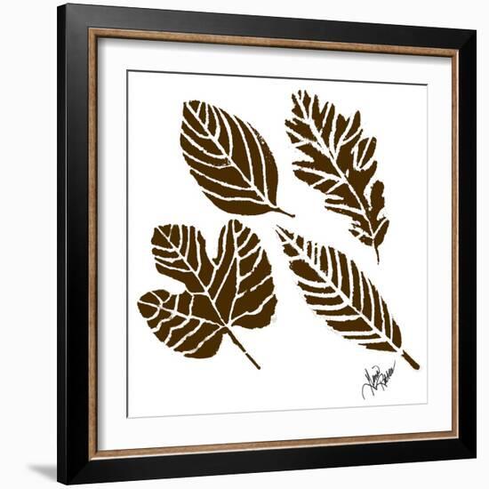 Rustic Birch Trail Accent I-Gina Ritter-Framed Art Print