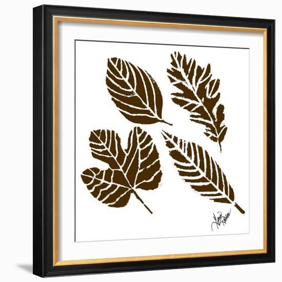 Rustic Birch Trail Accent I-Gina Ritter-Framed Art Print