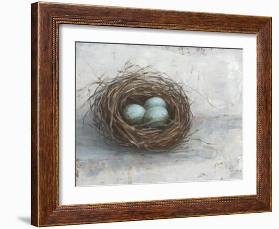 Rustic Bird Nest I-Ethan Harper-Framed Art Print