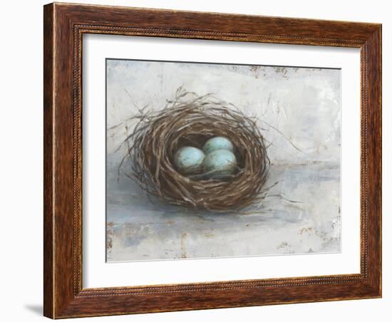 Rustic Bird Nest I-Ethan Harper-Framed Art Print