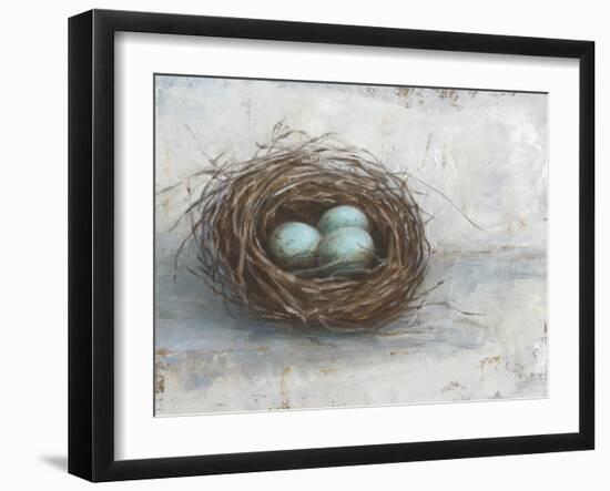 Rustic Bird Nest I-Ethan Harper-Framed Art Print