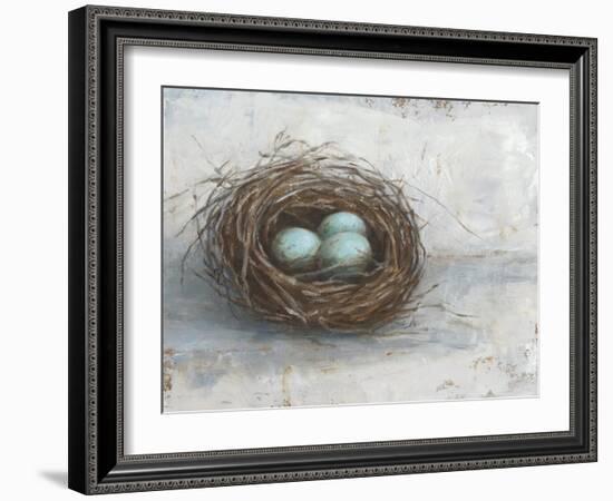 Rustic Bird Nest I-Ethan Harper-Framed Art Print
