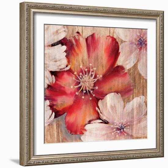 Rustic Blooms-Jurgen Gottschlag-Framed Art Print