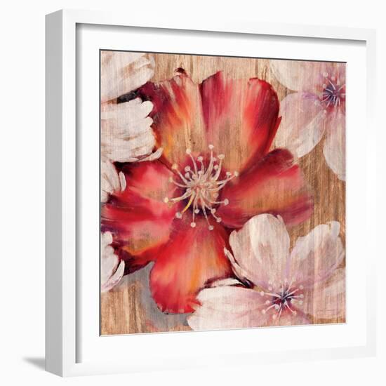 Rustic Blooms-Jurgen Gottschlag-Framed Art Print