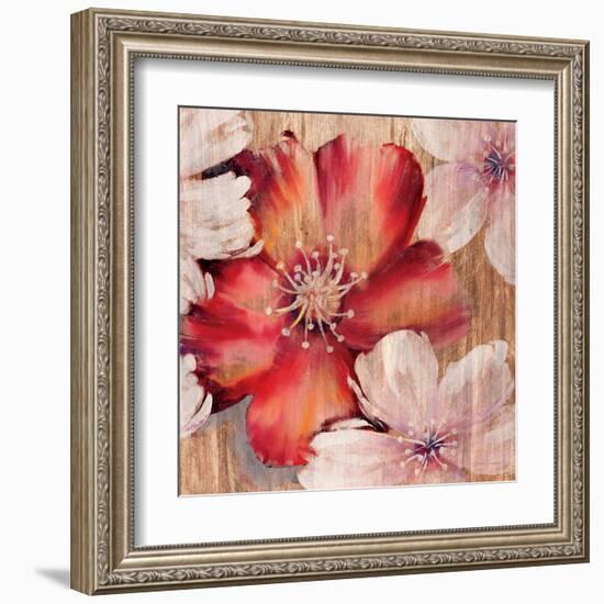Rustic Blooms-Jurgen Gottschlag-Framed Art Print