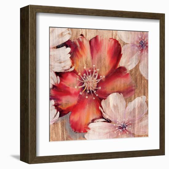 Rustic Blooms-Jurgen Gottschlag-Framed Art Print