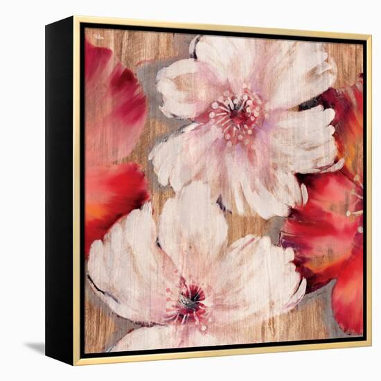 Rustic Blossoms-Jurgen Gottschlag-Framed Stretched Canvas