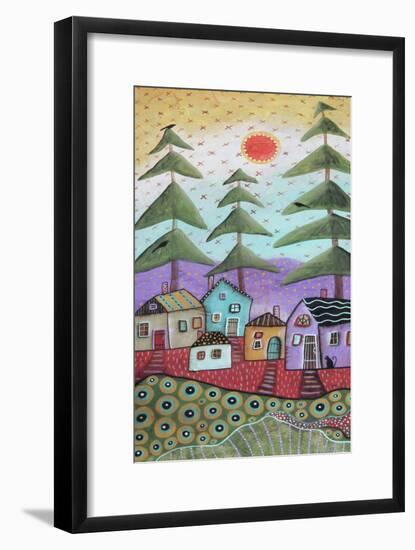 Rustic Cabins 1-Karla Gerard-Framed Giclee Print