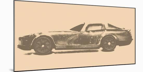 Rustic Car - Drive-Michael Banks-Mounted Giclee Print