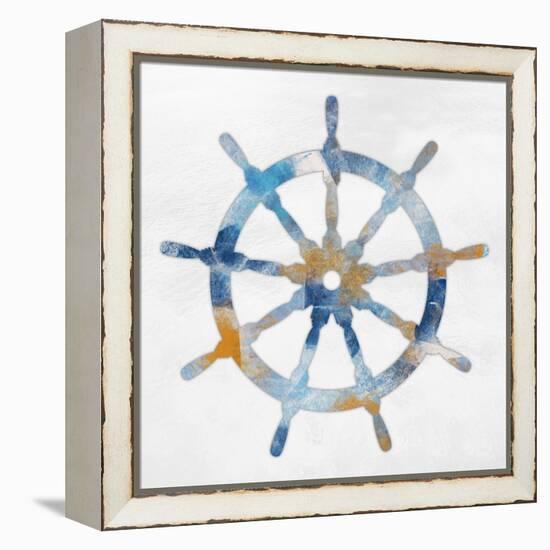 Rustic Coastal 2-Marcus Prime-Framed Stretched Canvas