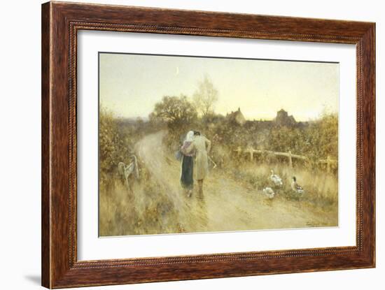 Rustic Courtship-Thomas J. Lloyd-Framed Giclee Print