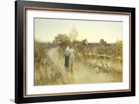 Rustic Courtship-Thomas J. Lloyd-Framed Giclee Print