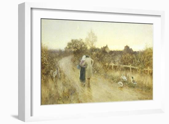 Rustic Courtship-Thomas J. Lloyd-Framed Giclee Print