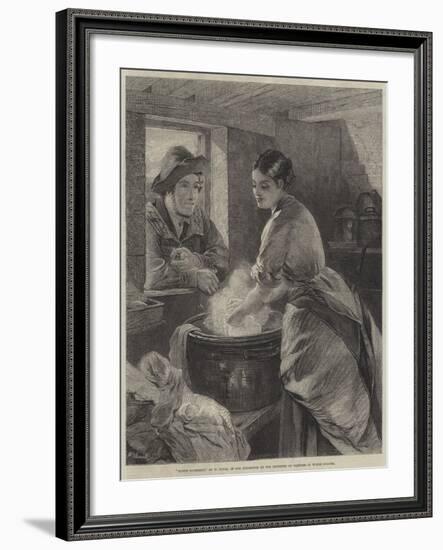 Rustic Courtship-William Lucas-Framed Giclee Print