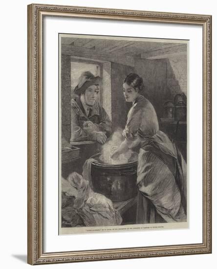 Rustic Courtship-William Lucas-Framed Giclee Print