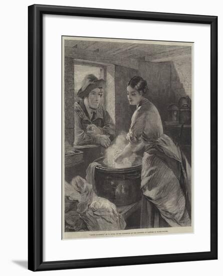 Rustic Courtship-William Lucas-Framed Giclee Print